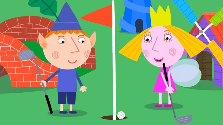 Super Crazy Magical Golf ⛳️ | Ben and Holly's Little Kingdom | Kids Cartoon