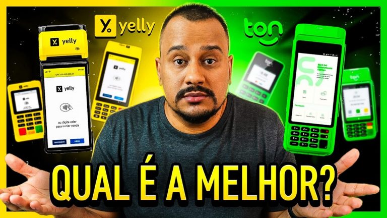 TON ou YELLY – Qual é a MELHOR MÁQUINA de Cartão em 2024? [COMPARATIVO SINCERO]