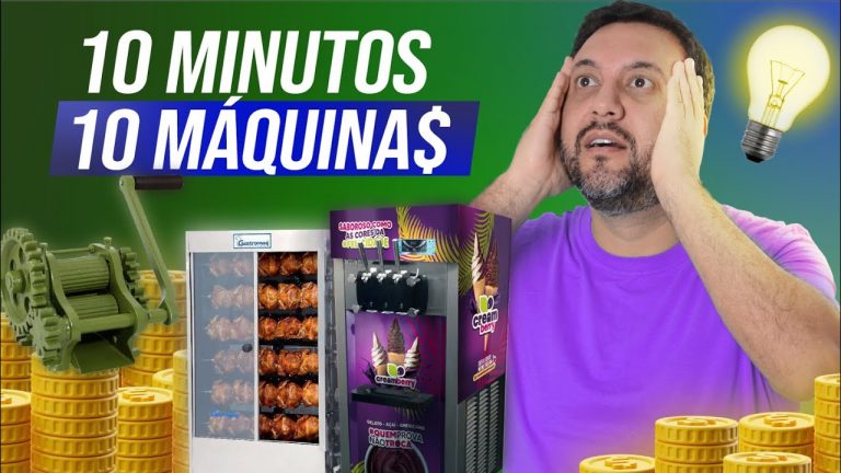 TOP 10 Máquinas Lucrativas 2024 💲A PARTIR DE 100 REAIS💲 Pequenos Negócios Para Ganhar Dinheiro