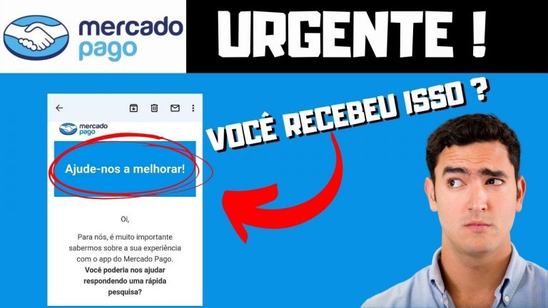 URGENTE! MERCADO PAGO,  VOCÊ RECEBEI ESSA PESQUISA DO MERCADO PAGO? NÃO DEIXE DE RESPONDE-LA