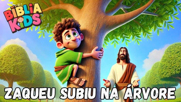 Zaqueu Encontra Jesus: Canção Bíblica Infantil | Histórias Bíblicas para Crianças