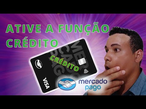 ative a função crédito do cartão do mercado pago (passo a passo)