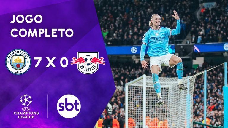 Manchester City 7 x 0 RB Leipzig – Jogo completo | Champions League 2022/23