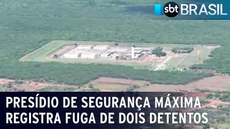 Detentos ligados ao Comando Vermelho fogem de presídio de segurança máxima | SBT Brasil (14/02/24)