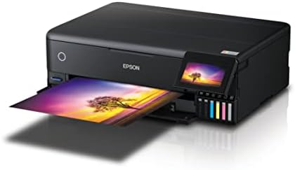 Multifuncional Epson EcoTank L8180 – Tanque de Tinta Fotográfica, 6 cores, Formato A3+, Wi-Fi Direct, Ethernet, 110V
