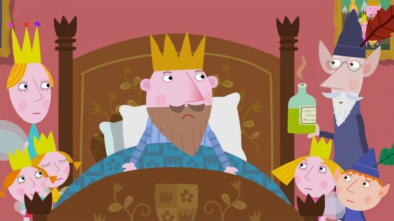 Ben e Holly em Português – O Rei Thistle Não Está Bem  –  Desenhos Animados para Crianças