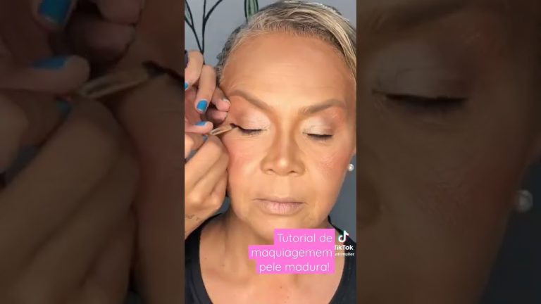 tutorial de maquiagem em pele madura😱