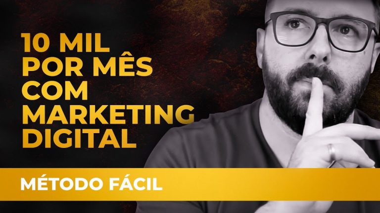 10 MIL por MÊS com MARKETING DIGITAL | INCRÍVEL MÉTODO FÁCIL, RÁPIDO e SIMPLES