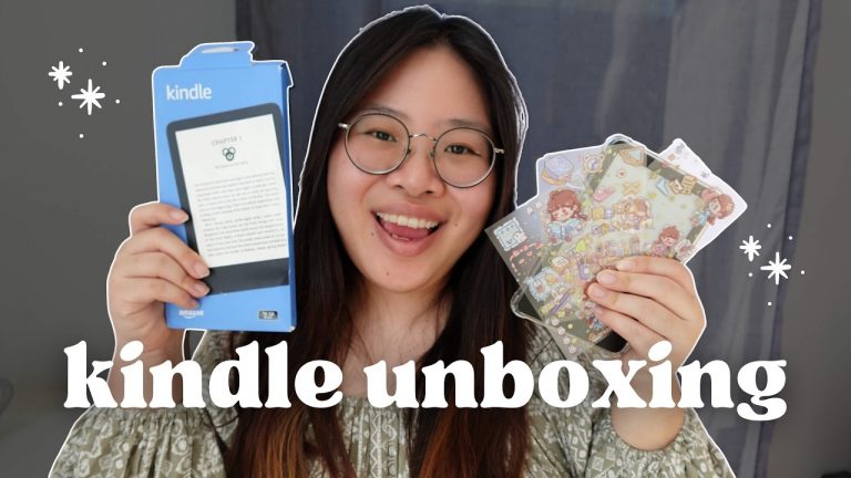 kindle paperwhite unboxing!! 📚 | unboxing, set-up, & thoughts