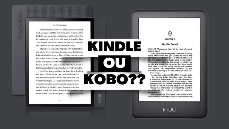 Comparação de e-readers: KINDLE x KOBO