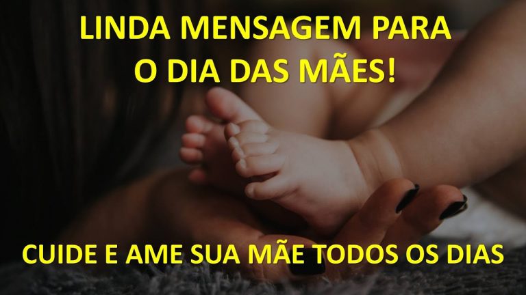 LINDA MENSAGEM PARA O DIA DAS MÃES – Mensagens Bíblicas