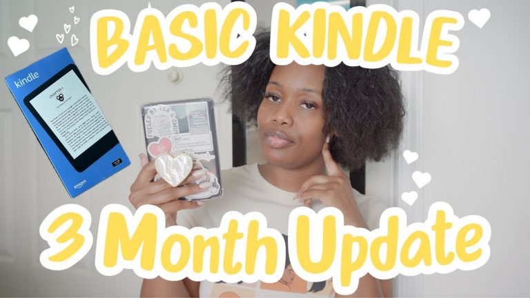 Non-Reader Turned Into a Believer…? | 3 Month Kindle Basic Update