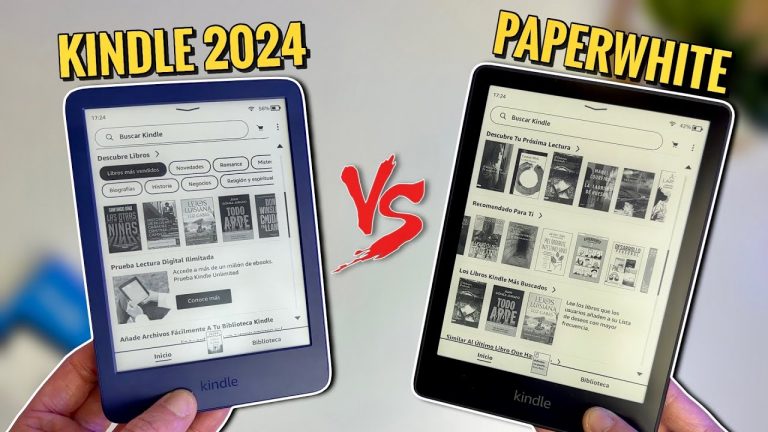 ASÍ SON los lectores de eBooks MÁS VENDIDOS | Kindle 2024 vs Paperwhite