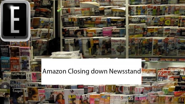 Kindle Newsstand is closing in September, 2023