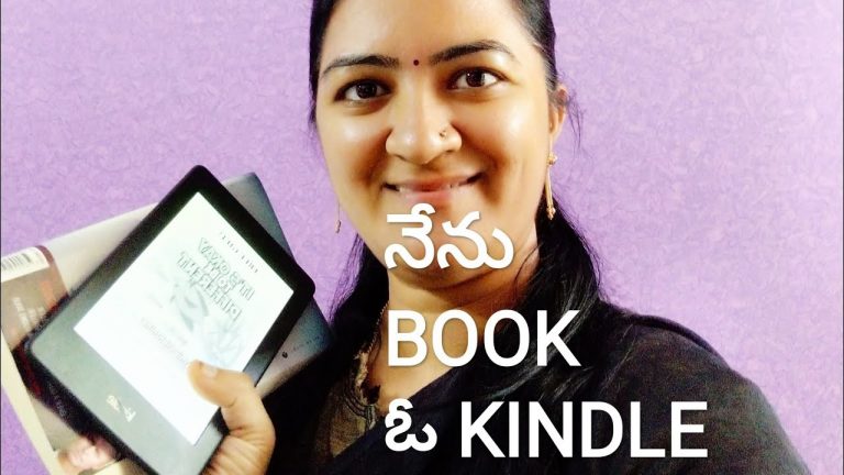 #kindle #ebook AMAZON KINDLE USES & REVIEW IN TELUGU