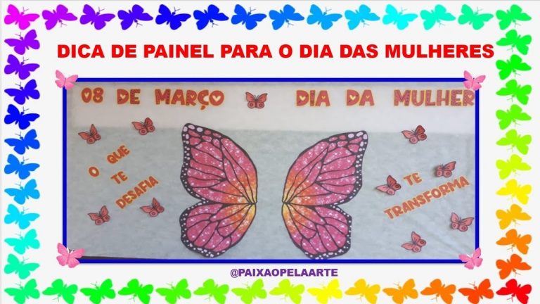 DICA DE PAINEL PARA O DIA DAS MULHERES !