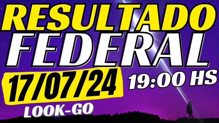 Resultado do Jogo do bicho ao vivo – FEDERAL – Look – 19:00 17-07-24