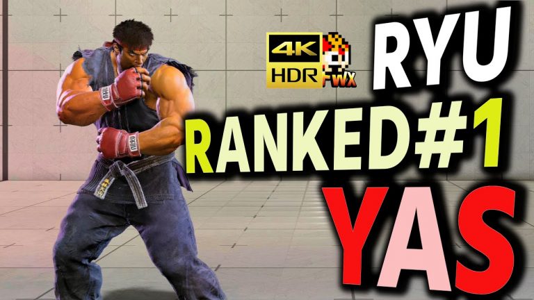 SF6: YAS  Ryu Ranked No1  VS M.Bison | sf6 4K Street Fighter 6 Season2