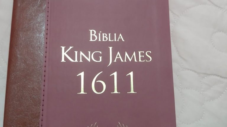 BIBLIA KING JAMES 1611 Ampliada,
