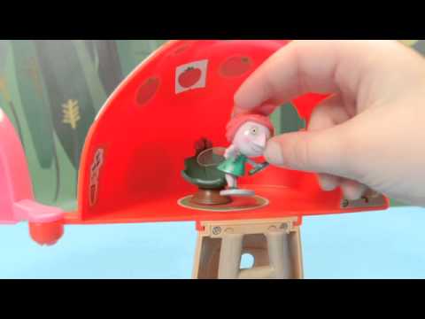 Ben and Holly's Little Kingdom Elf Tree, Toadstool and Castle Playsets