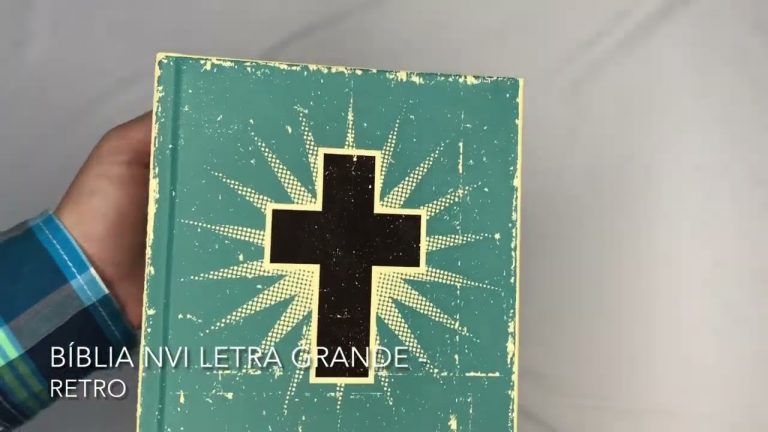 Bíblia NVI Letra Grande Retro Capa Dura | Livraria 100% Cristão