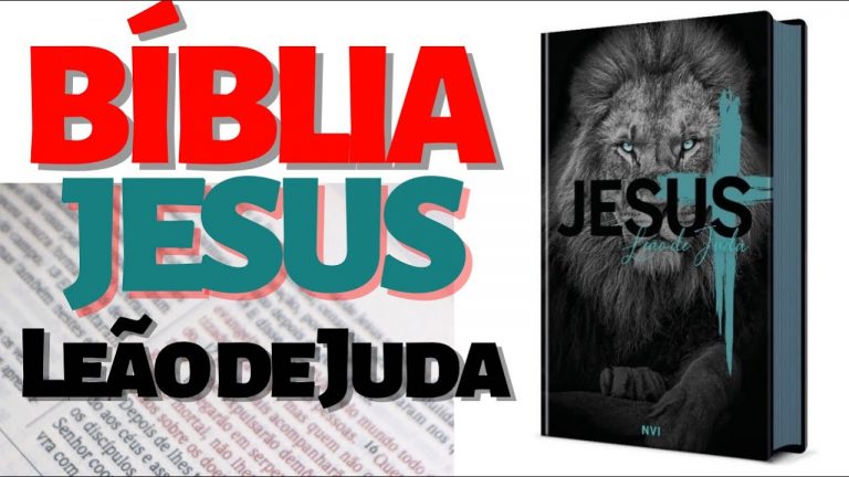 Bíblia Sagrada | NVI | Letra Normal Soft Touch | Leão de Judá – Capa Dura – Versão Atualizada