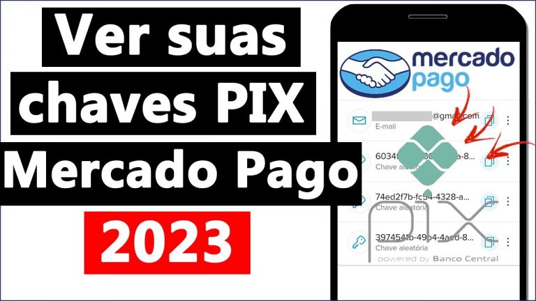 COMO VER MINHA CHAVE PIX MERCADO PAGO – 2023