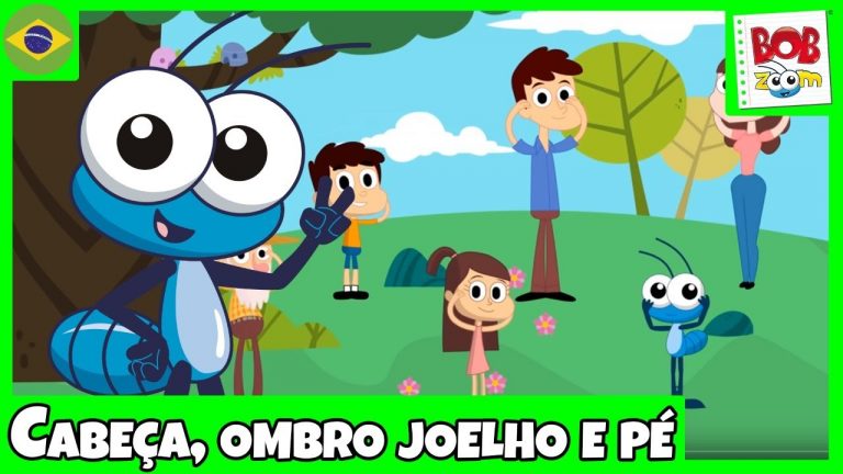 Cabeça, Ombro, Joelho e Pé – Bob Zoom | Video Infantil Musical Oficial