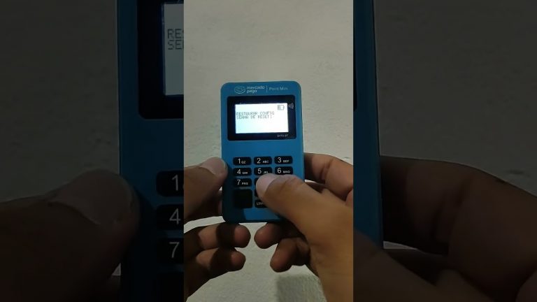 Como Resetar Point Mini Bluetooth NFC D175 Mercado Pago 2023