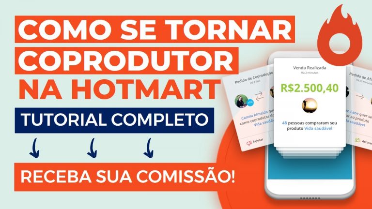 🔥 Como Se Tornar Coprodutor na Hotmart + PASSO A PASSO | Coprodução | Marketing Digital