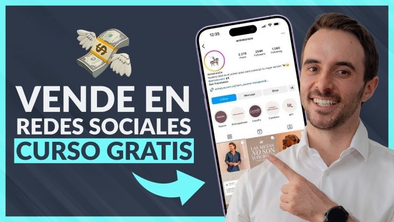 🚀 Cómo VENDER en REDES SOCIALES – Curso GRATIS de Marketing Digital