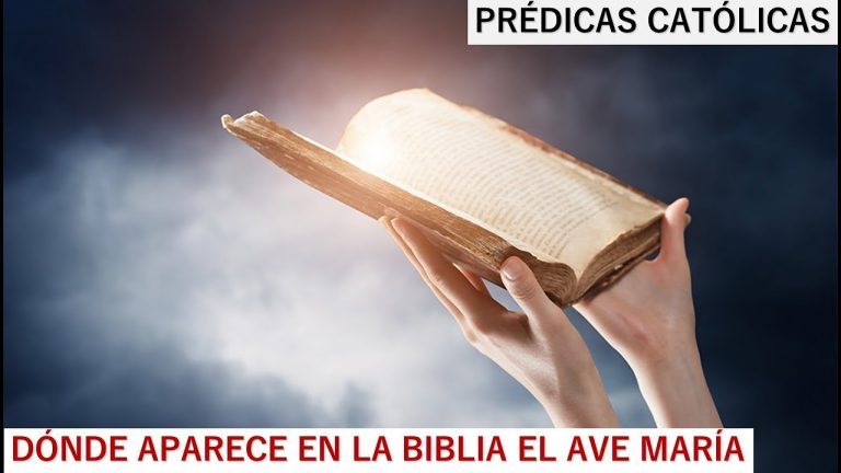 DONDE APARECE EN LA BIBLIA EL AVE MARIA (Prédicas Católicas 2018)