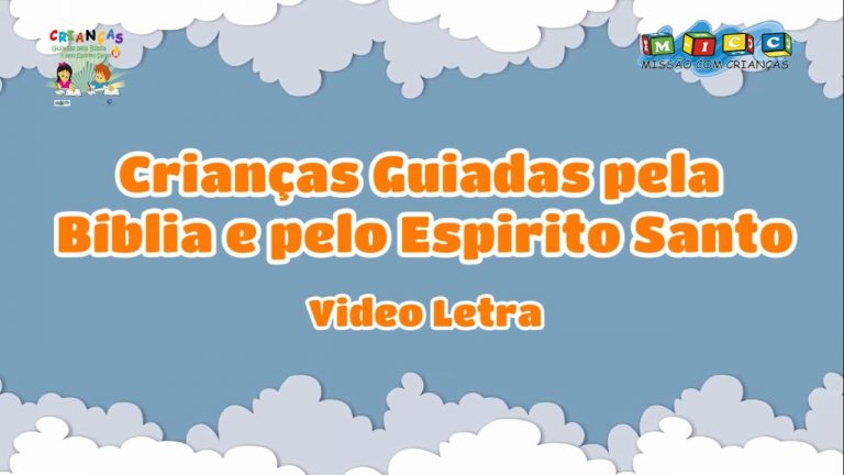 GUIADOS PELA BÍBLIA E PELO ESPÍRITO SANTO (VIDEO LETRA)