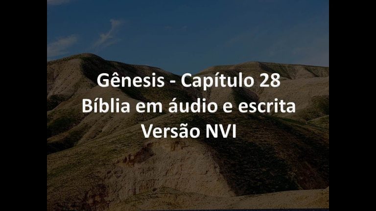 Gênesis Capítulo 28 – Bíblia em áudio e escrita – Versão NVI