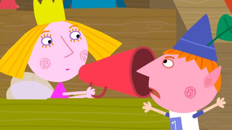 Holly Distracts Ben from the Race 👑 | Ben and Holly's Little Kingdom | Kids Cartoon