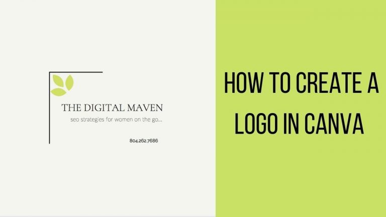 How To Create A Logo In Canva [Tutorial] | Holly Knudson