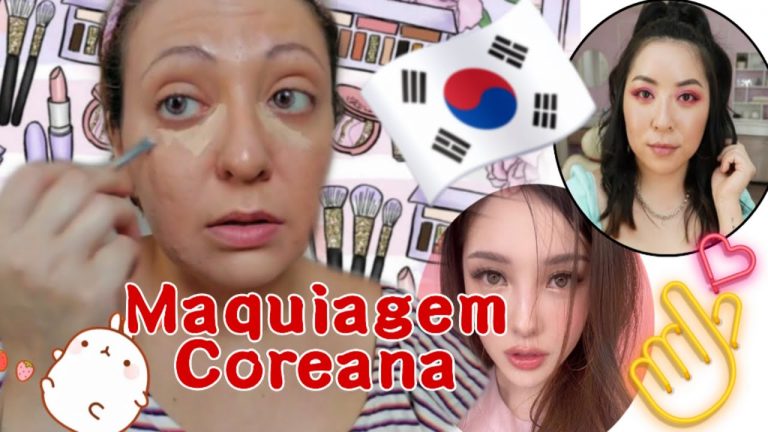 MAQUIAGEM COREANA- seguindo TUTORIAL da PONY  feat  CINDY OH