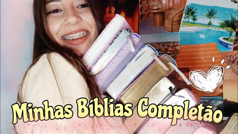 MINHAS BIBLIAS QUAL VERSAO ESCOLHER || MINHA COLEÇÃO DE BIBLIA