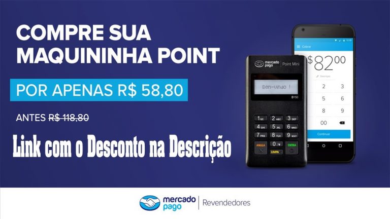 Maquininha Mercado Pago Point Mini (2020)