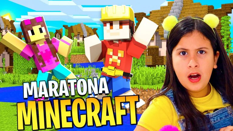 Minecraft  – Maratona de episódios – Maria Clara e JP Games