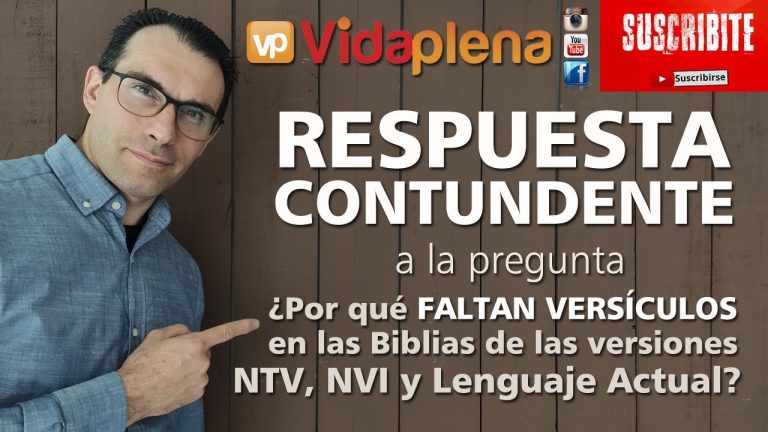 Por qué FALTAN VERSÍCULOS en las Biblias de las versiones NTV, NVI y TLA, y qué dice Jhon Macarthur