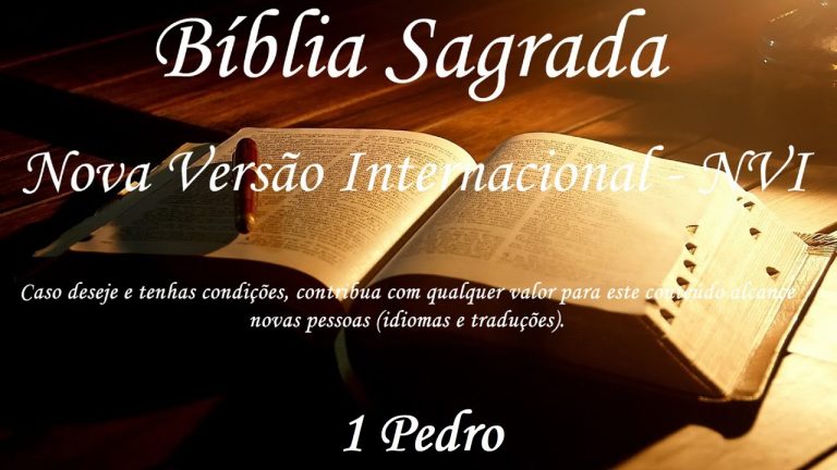 Português – Bíblia em áudio – 1 Pedro (COMPLETO) – Nova Versão Internacional (NVI)