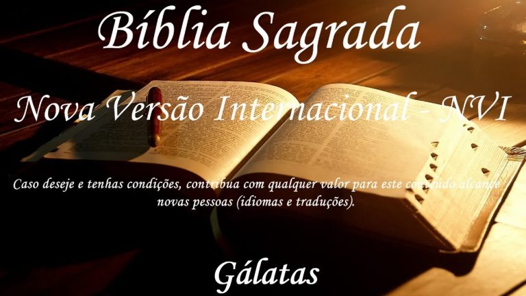 Português – Bíblia em áudio – Gálatas (COMPLETO) – Nova Versão Internacional (NVI)