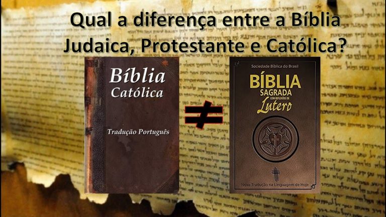 Qual a Diferença entre a Bíblia Judaica, Protestante e Católica?