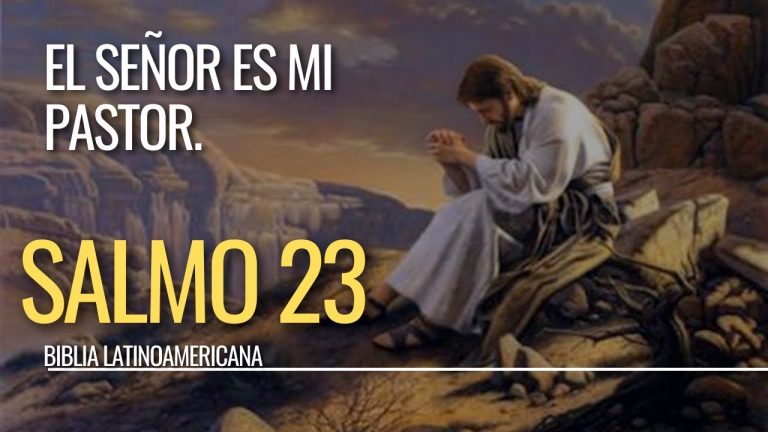 📖🕯️ Salmo 23 El Señor es mi pastor Biblia Latinoamericana católica