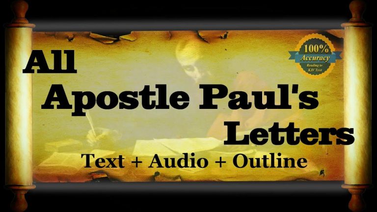 The Holy Bible | All Apostle Paul's Epistles, Letters
