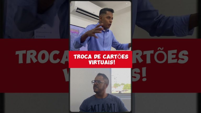 Troca de cartões no curso de tráfego pago presencial no RJ!