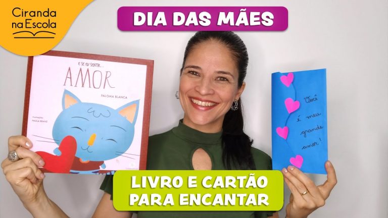 Dia da Mães – Dica de livro e cartão fácil