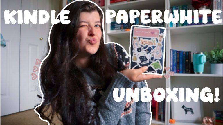 kindle paperwhite signature unboxing! *decorating & set-up*