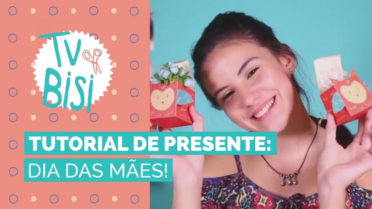 TV Bisi | Tutorial de presente: dia das mães!